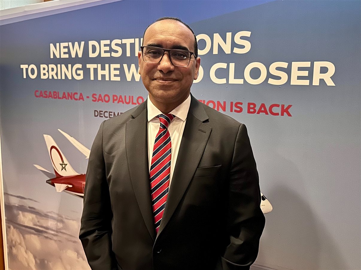 Othman Baba, diretor regional da América Latina da Royal Air Maroc