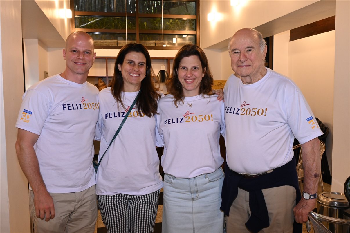 José Guilherme Alcorta, Maria Camilla Alcorta, Marianna Alcorta  e José Guillermo Alcorta