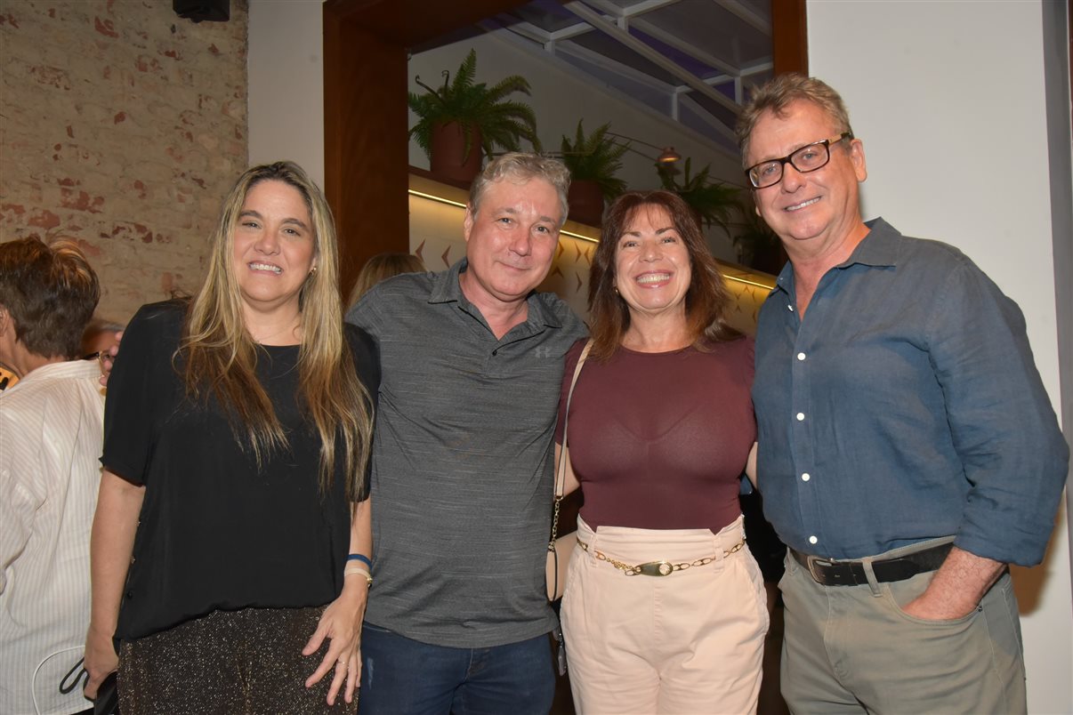 José Guilherme Alcorta, a secretária Daniela Maia, Michael Nagy e Artur Luiz Andrade