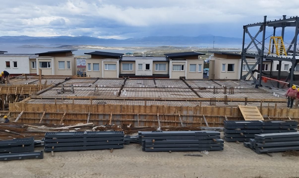 Início das obras do ibis Ushuaia