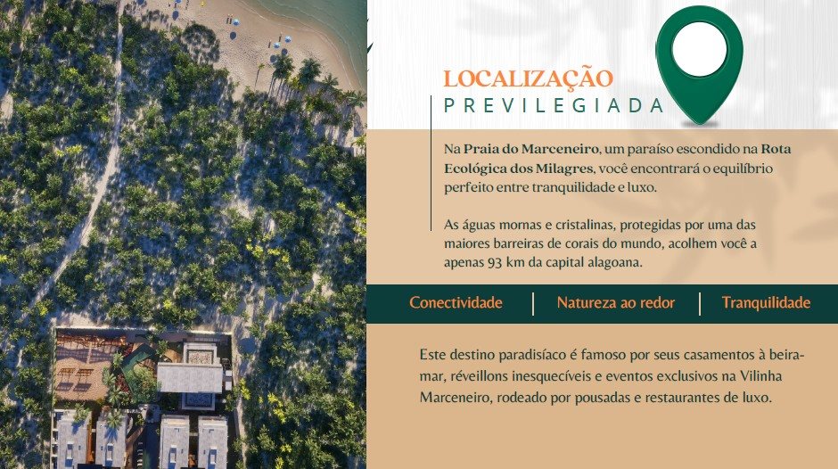 Um dos empreendimentos da região é chamado de Capela Exclusive Resort & Residence