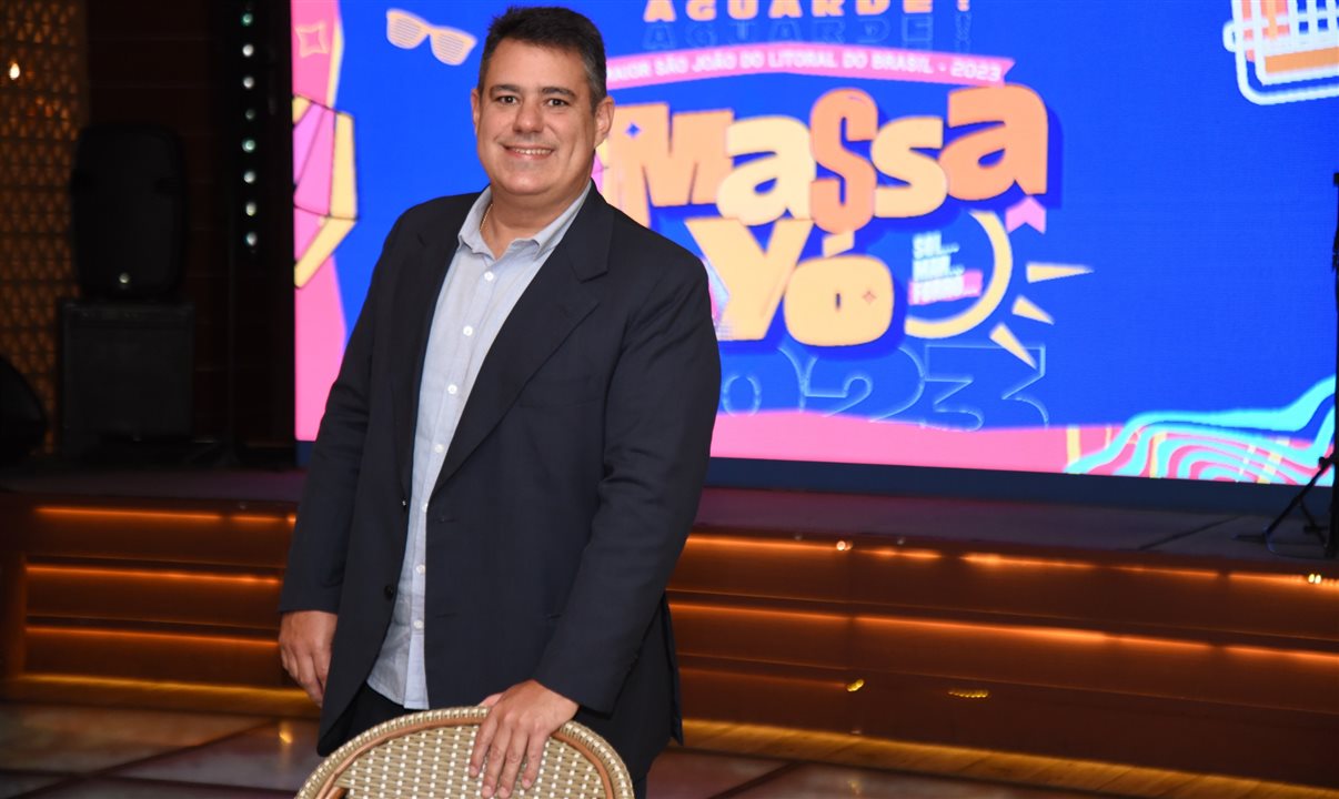 Eduardo Monteiro, secretário de Turismo, Esporte e Lazer de Maceió