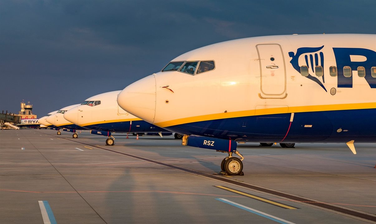 Entre 5% e 10% das operações da Ryanair podem ser suspensas