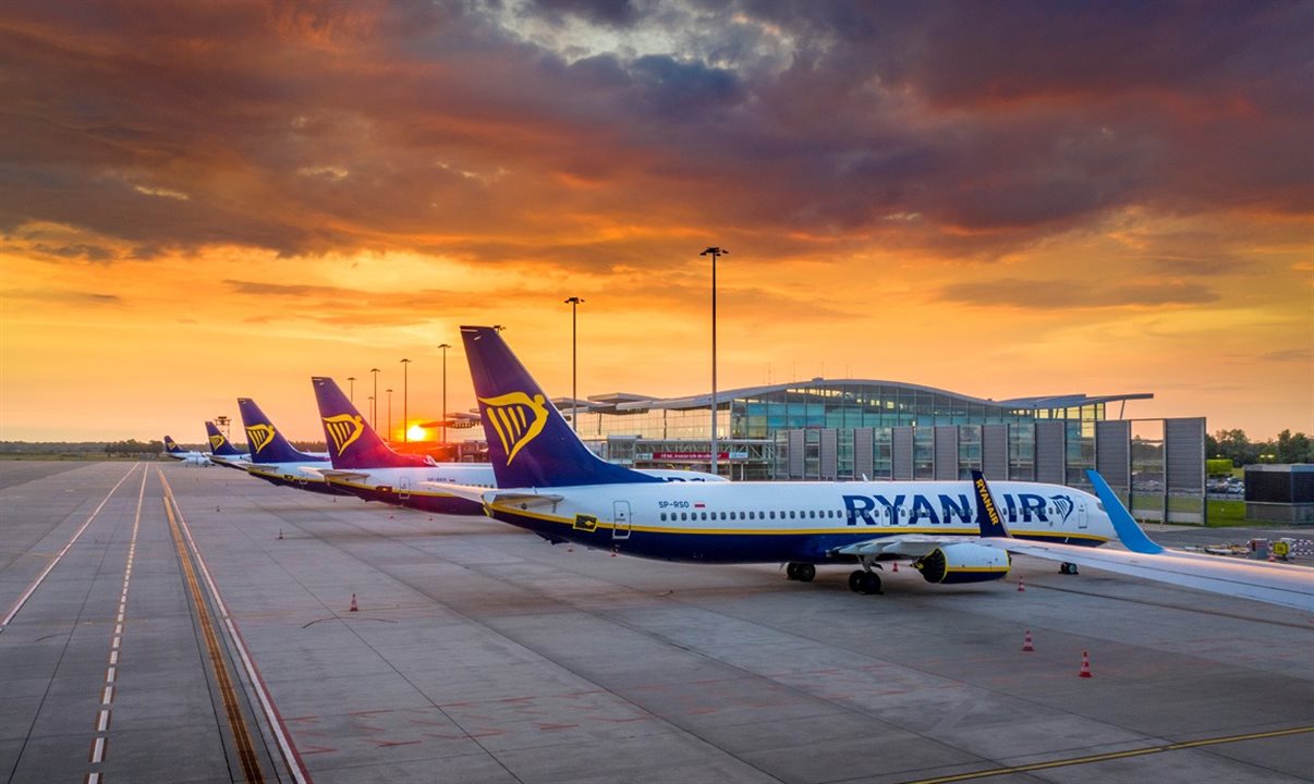Rryanair lidera o ranking de voos internacionais em 2026