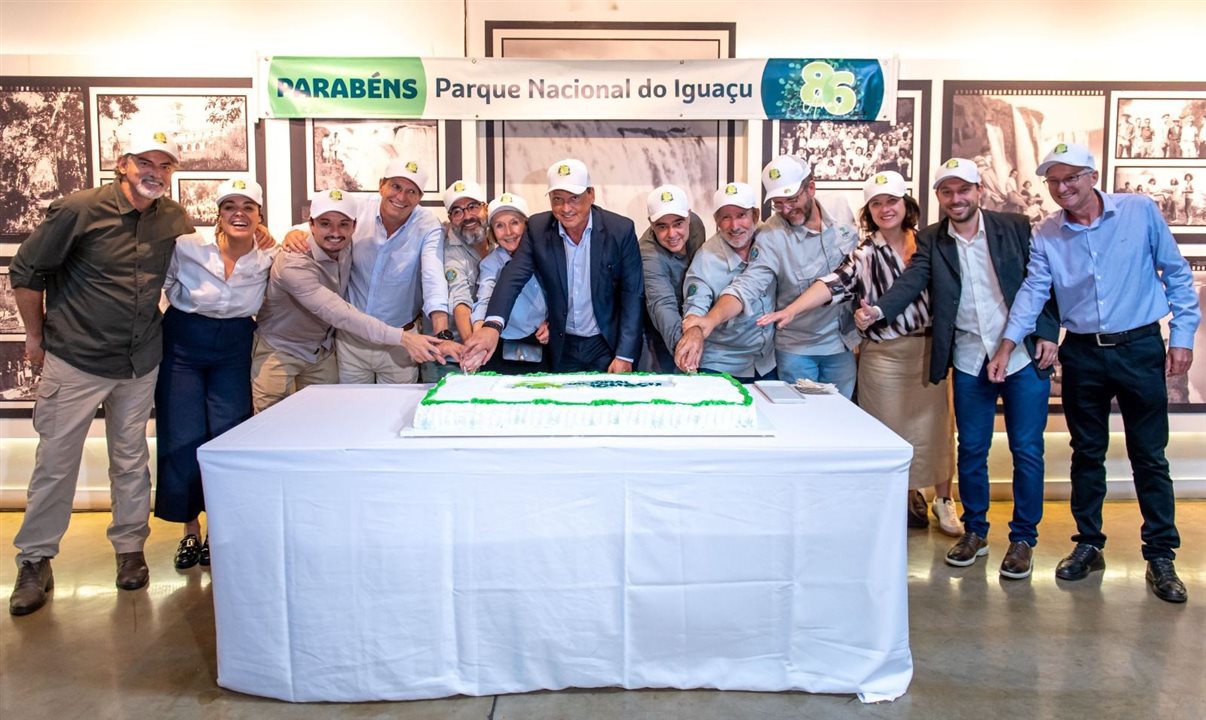 A cerimônia de aniversário contou com discursos de lideranças como o CEO da concessionária Urbia Cataratas, Mário Macedo; o prefeito de Foz do Iguaçu, Silva e Luna; e o gerente regional Sul do ICMBio, Walter Stenbook