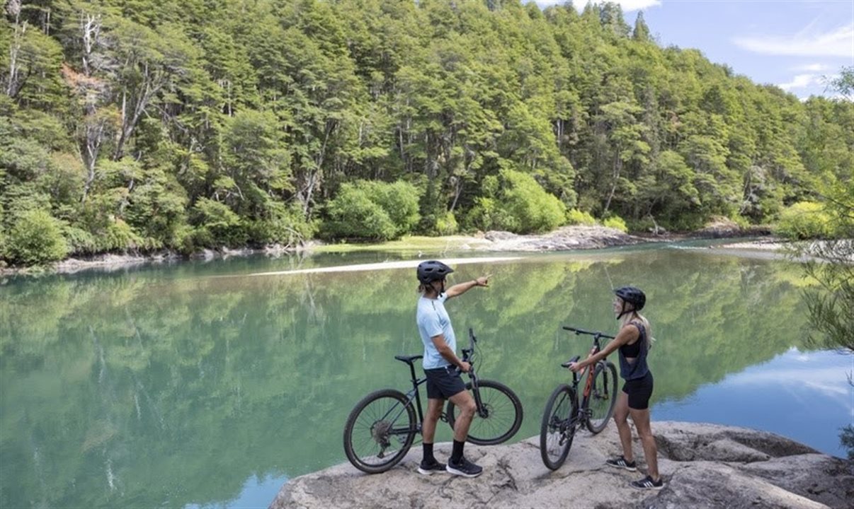 As paisagens de Bariloche são um dos diferenciais dos eventos esportivos no destino