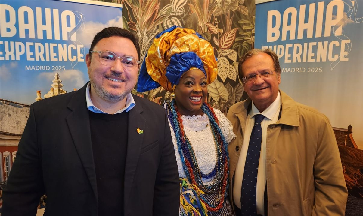 Pedro Gamacho, diretor de Promoções da Setur-BA, e Maurício Bacelar, secretário de Turismo da Bahia