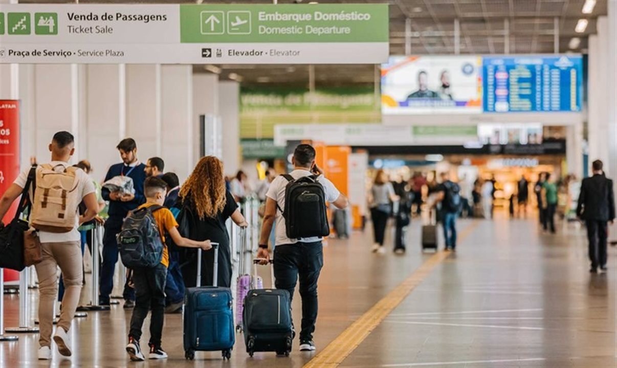 Brasileiros estão mais satisfeitos com os serviços e a infraestrutura dos principais aeroportos do país