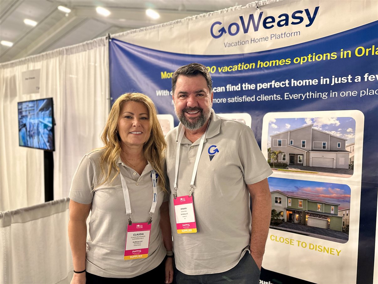 Patrick Yvars, do Visit Orlando, e Thais Machado, da Frt