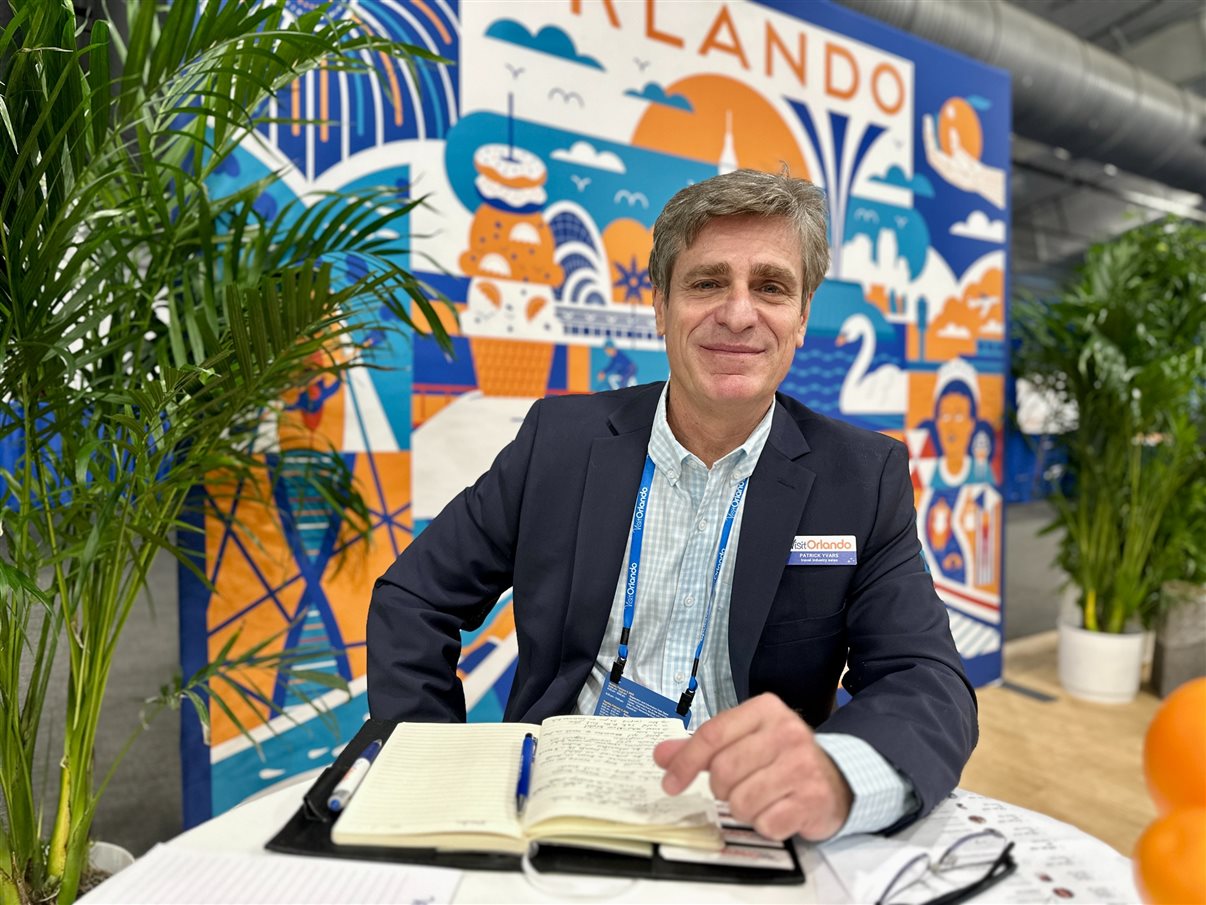 Patrick Yvars, do Visit Orlando, e Thais Machado, da Frt