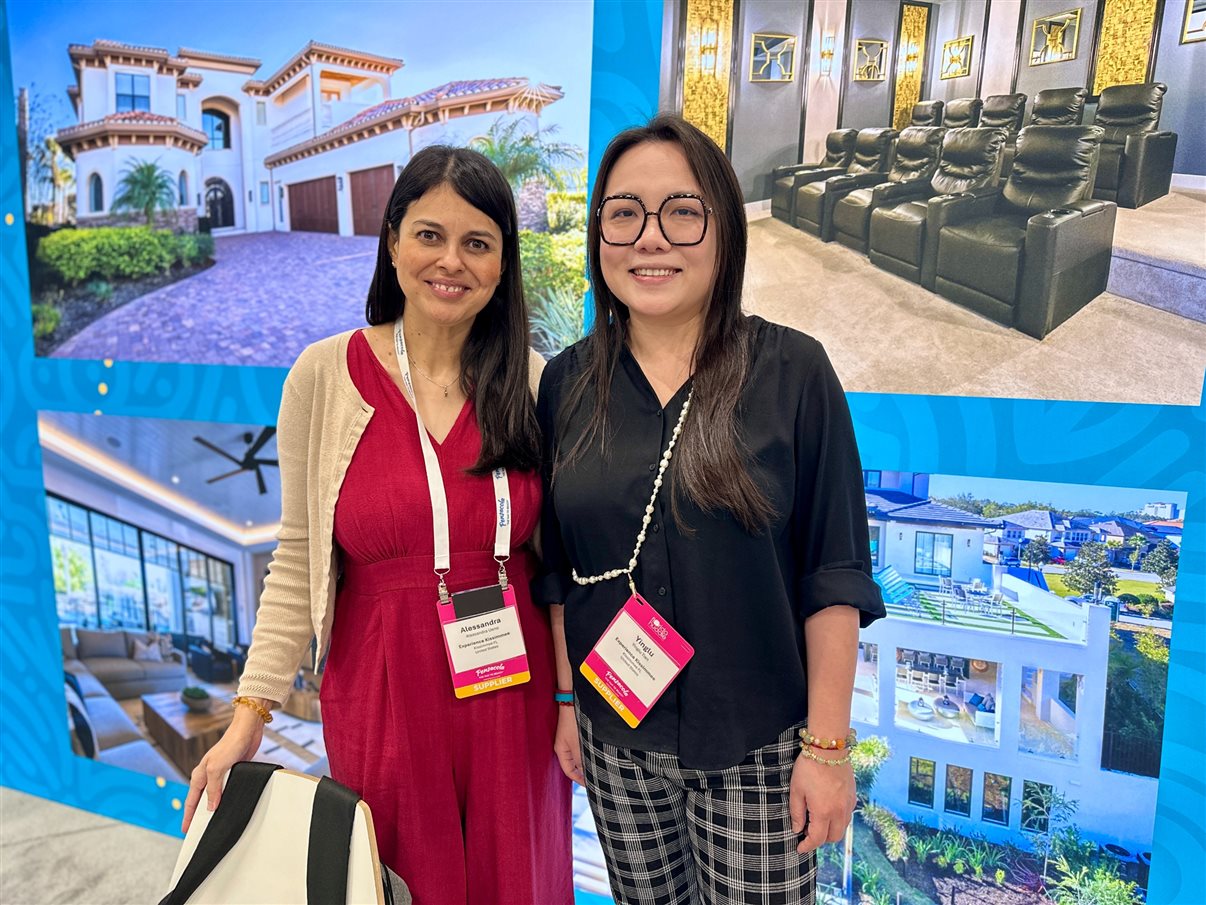 Patrick Yvars, do Visit Orlando, e Thais Machado, da Frt