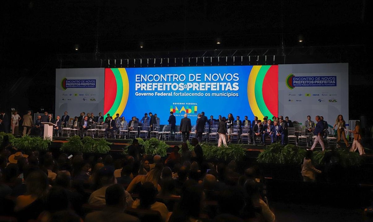 Abertura do Encontro de Novos Prefeitos e Prefeitas, em Brasília