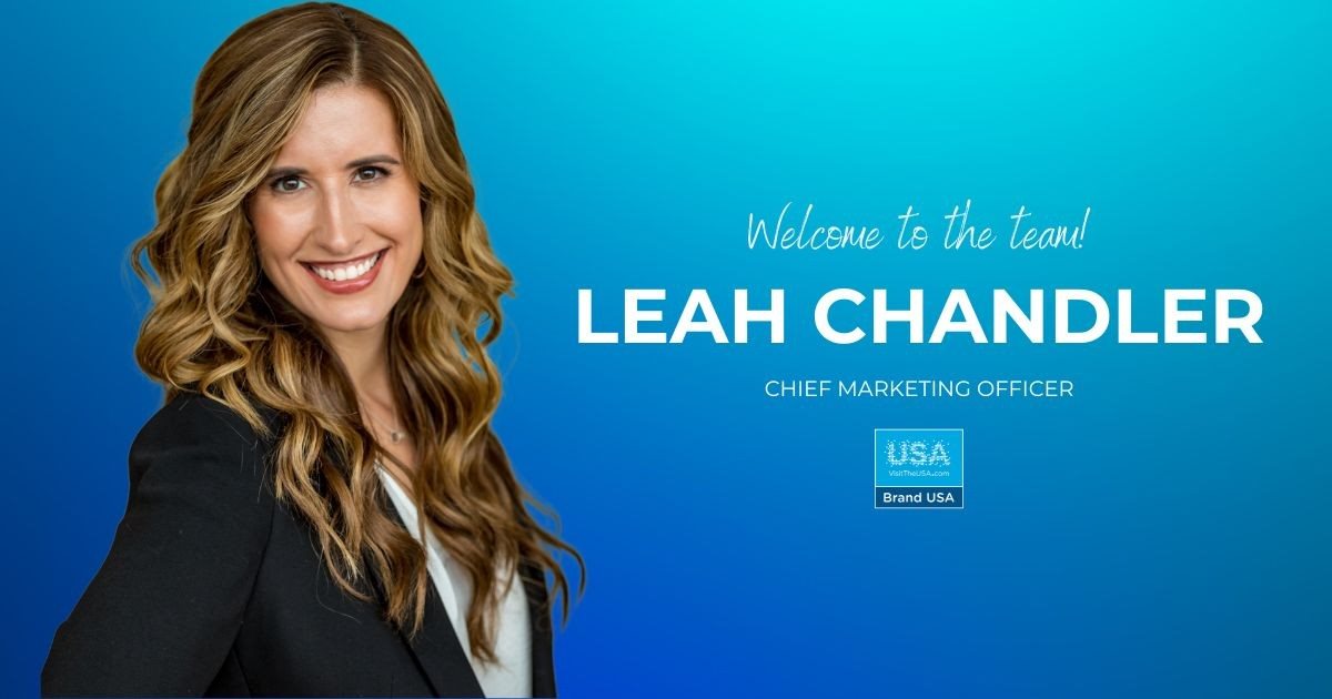 Leah Chandler, nova diretora global de Marketing do Brand USA