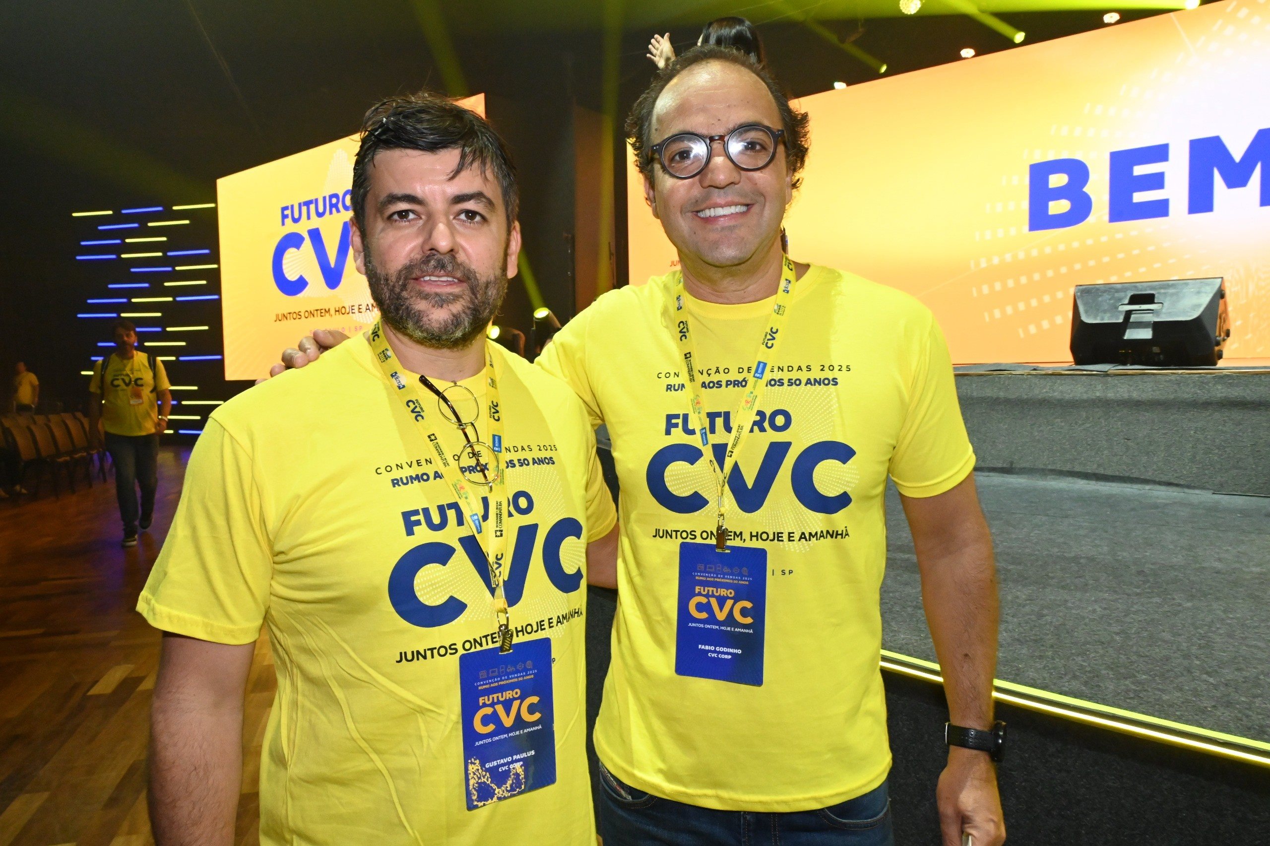 Gustavo Paulus e Fabio Godinho, da CVC Corp