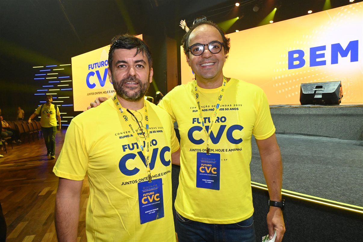 Gustavo Paulus e Fabio Godinho, da CVC Corp