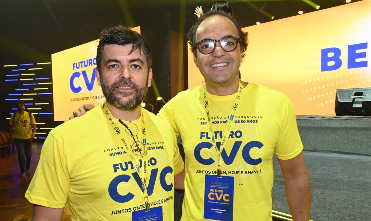 Gustavo Paulus e Fabio Godinho, da CVC Corp