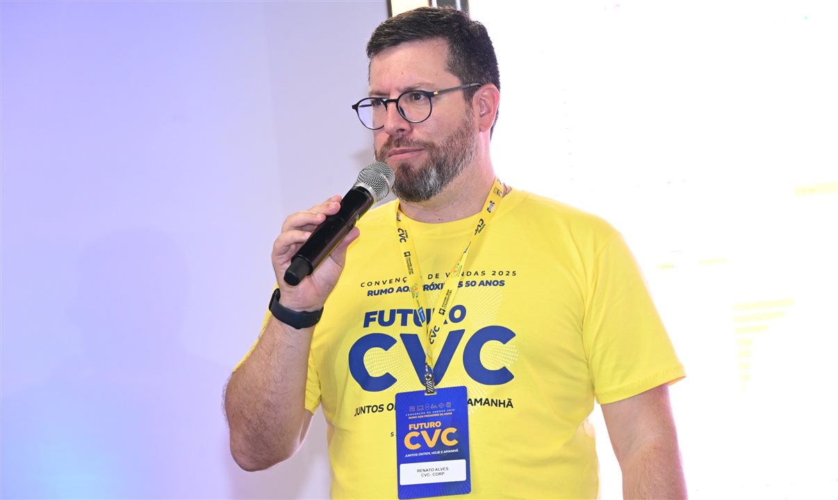 Renato Alves, diretor de Novos Canais de Vendas da CVC