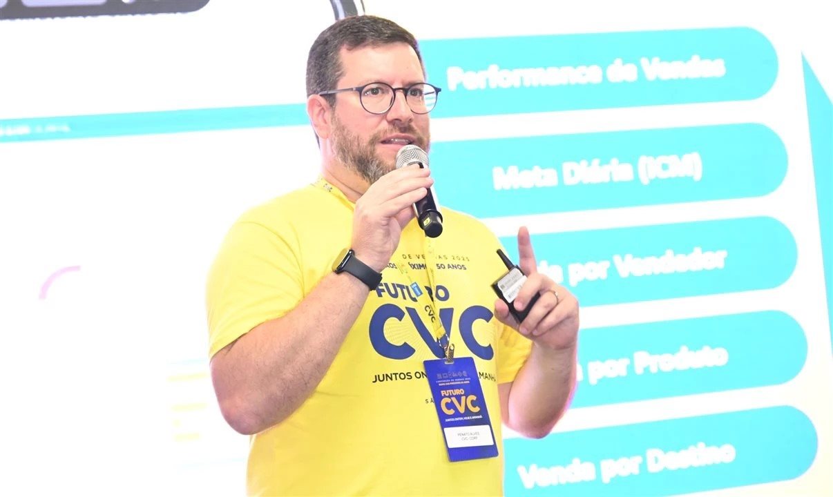 Renato Alves, diretor de Novos Canais de Vendas da CVC