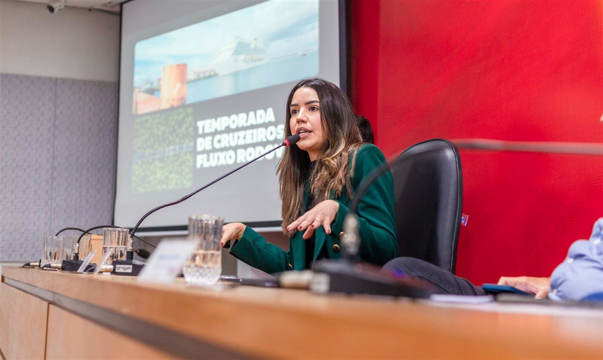 Bárbara Braga, secretária de Turismo de Alagoas