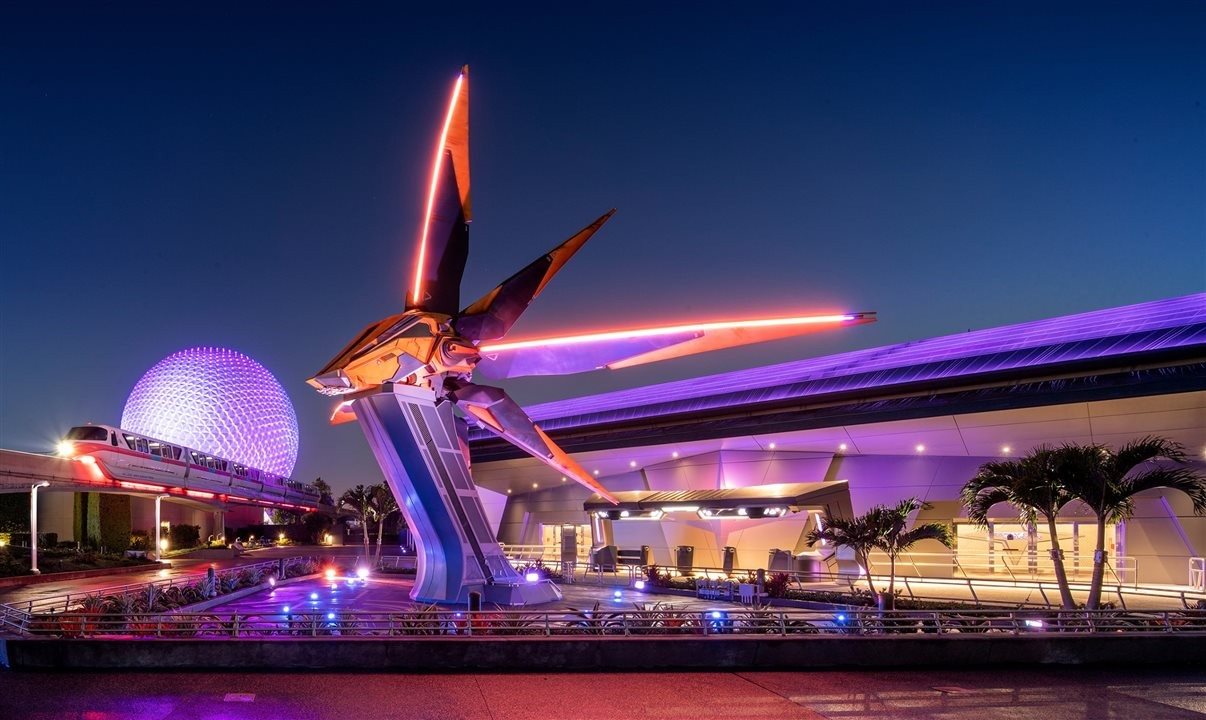 Guardians of the Galaxy: Cosmic Rewind é a atração mais popular do Epcot