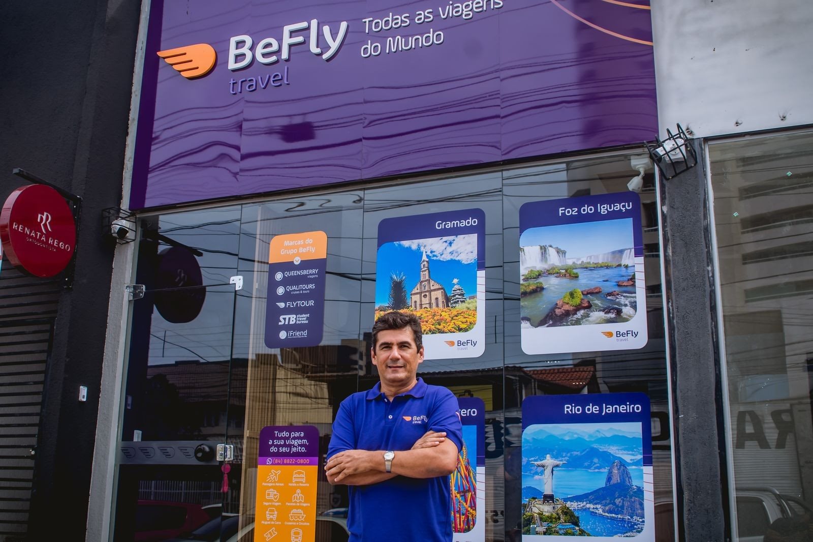 Klauss Rego, novo franqueado BeFly Travel