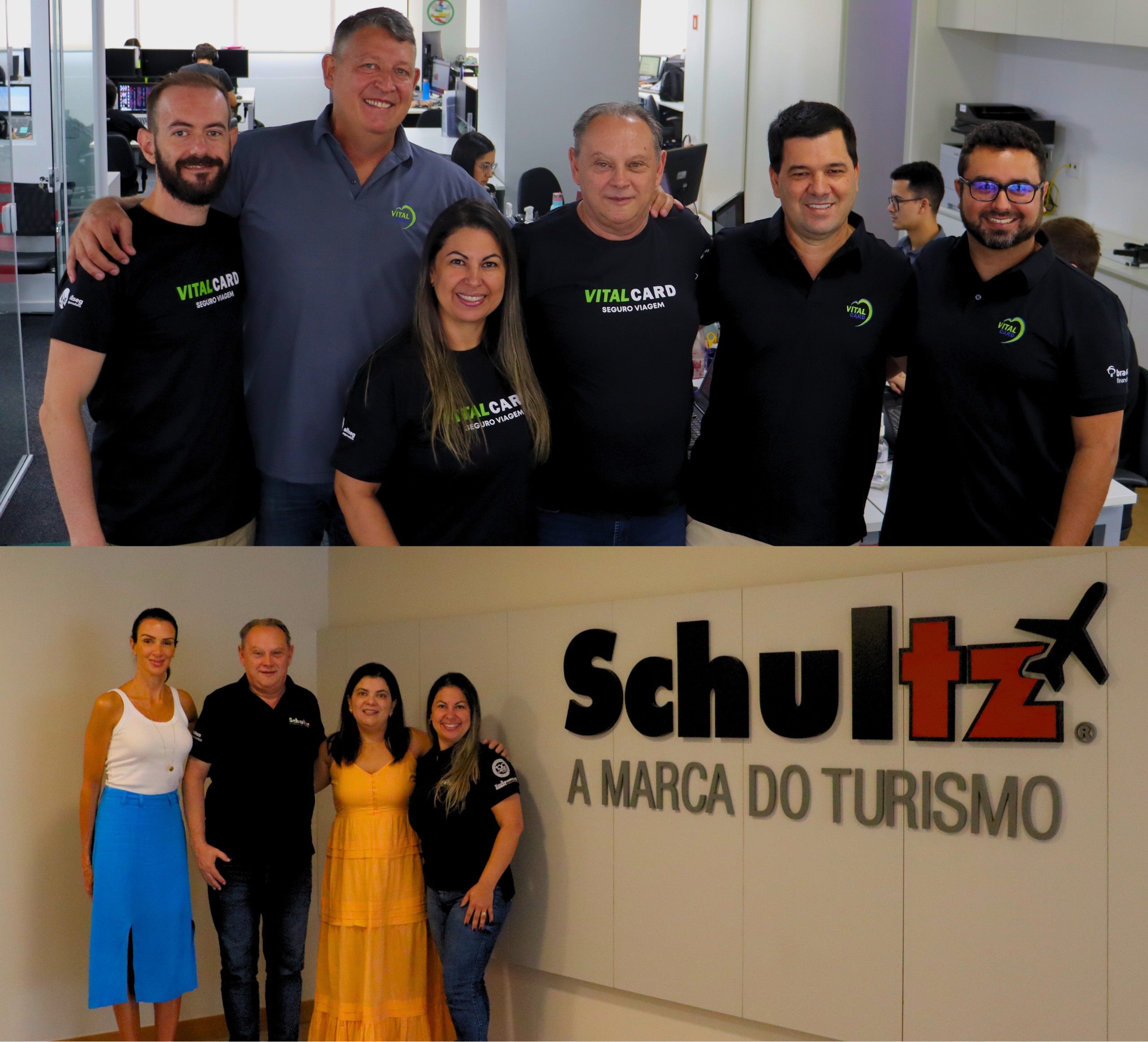 Equipes Vital Card e Schultz