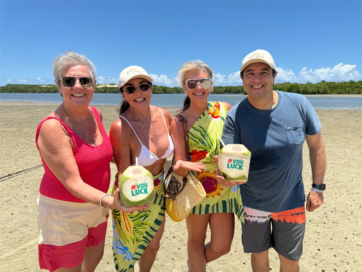 Ana Maria Berto, Christiane Teixeira, Cátia Frias e George Costa