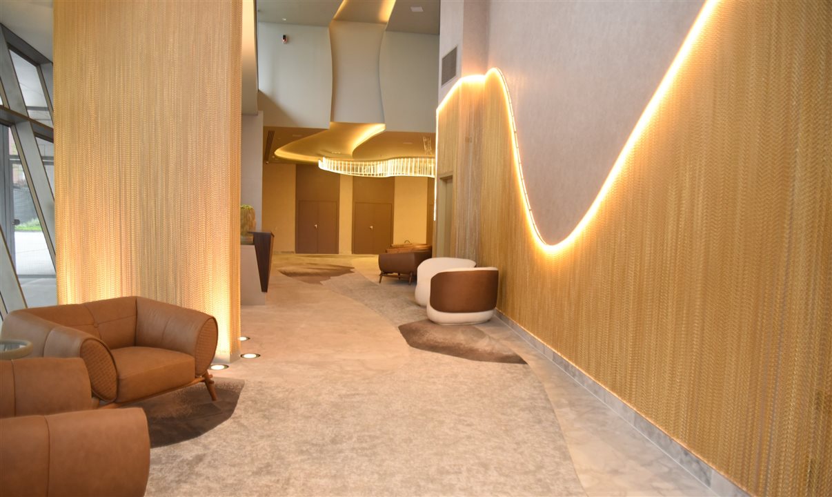O espaço de eventos do novo W São Paulo deve começar a receber encontros em breve