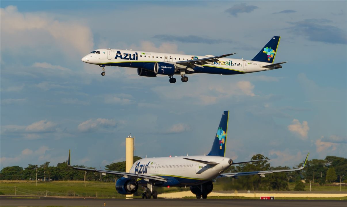 Azul anunciou a suspensão de voos para 14 cidades, em nove Estados, entre fevereiro e março