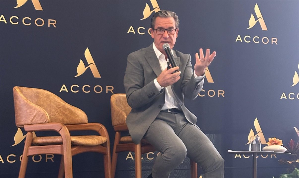 Thomas Dubaere, CEO da Accor nas Américas, diz que está satisfeito com os resultados apresentados pela sua equipe em 2024