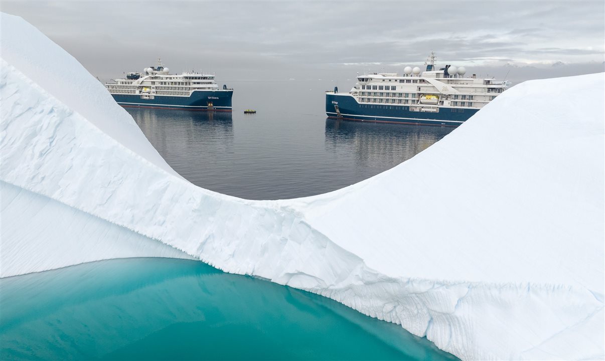 SH Vega e SH Diana farão expedições na Antártica