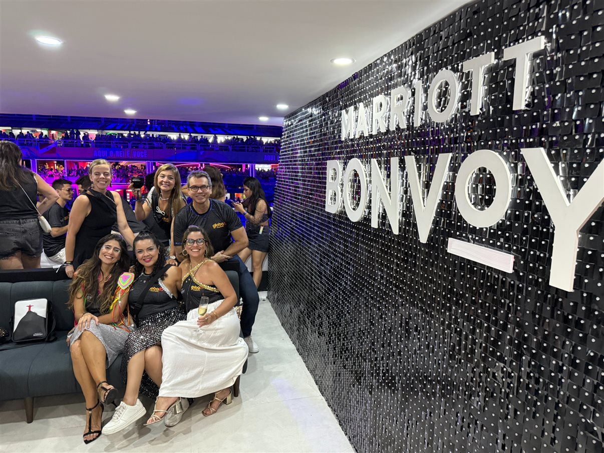 Marriott Bonvoy fez ação no Carnaval Carioca 2025