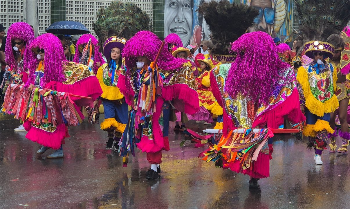 Encontro nacional de Maracatu Rural, em Nazaré da Mata - PE