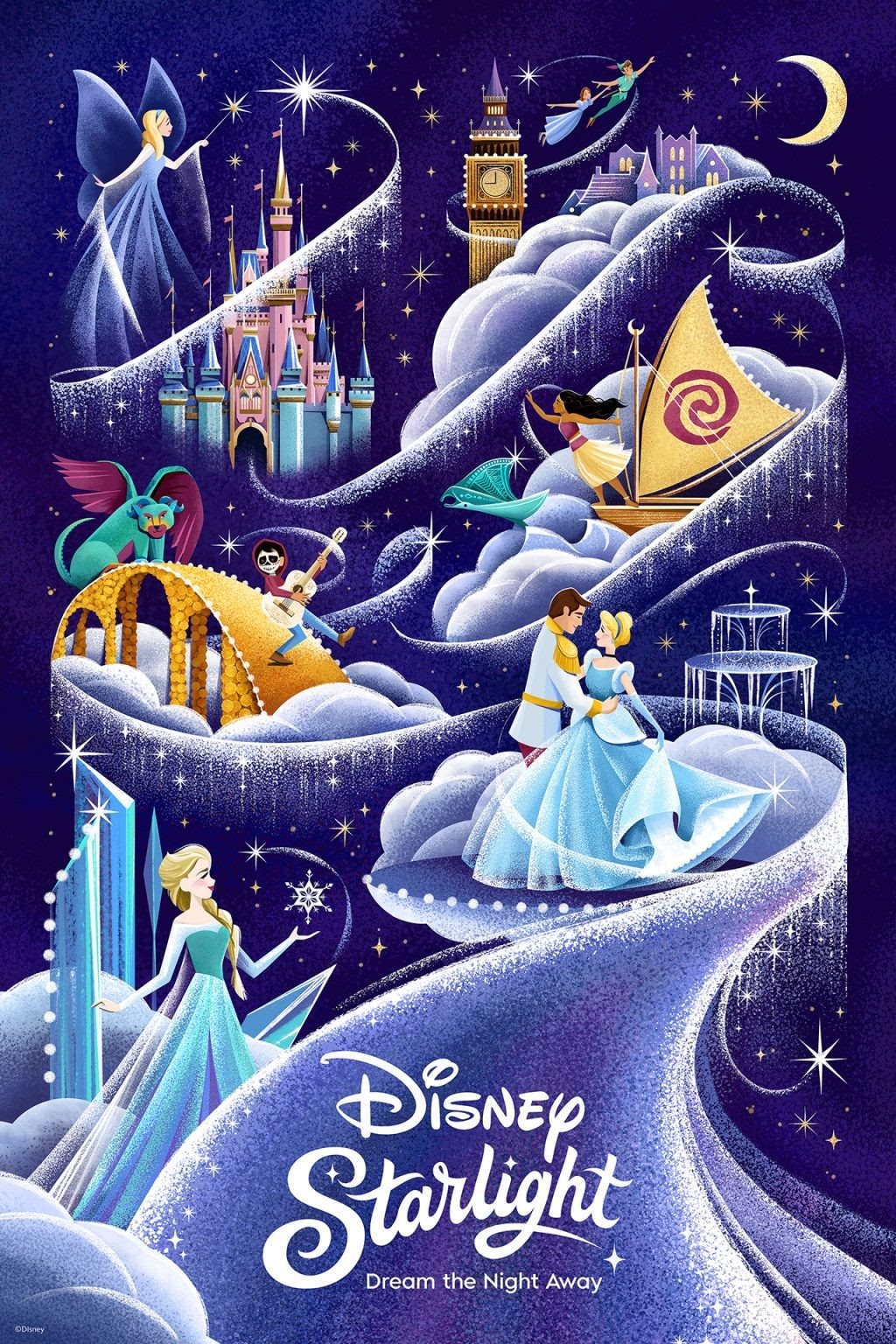 Pôster oficial de “Disney Starlight”