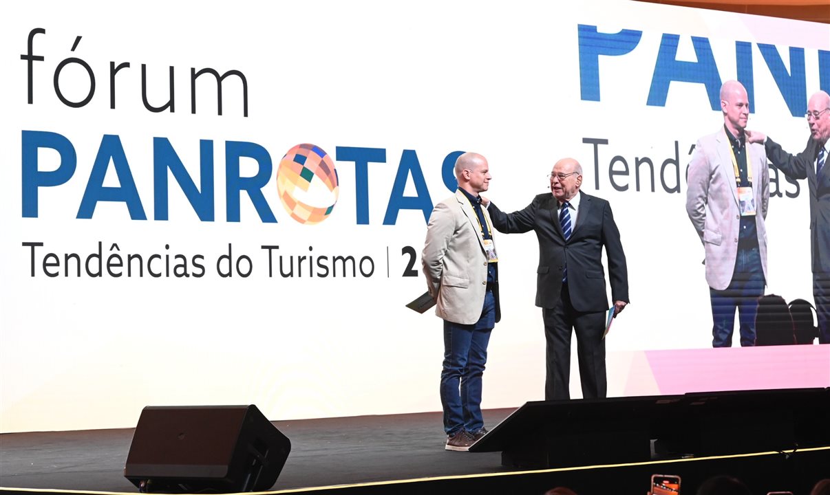 José Guilherme Alcorta, CEO da PANROTAS, e Guillermo Alcorta, fundador e presidente da PANROTAS