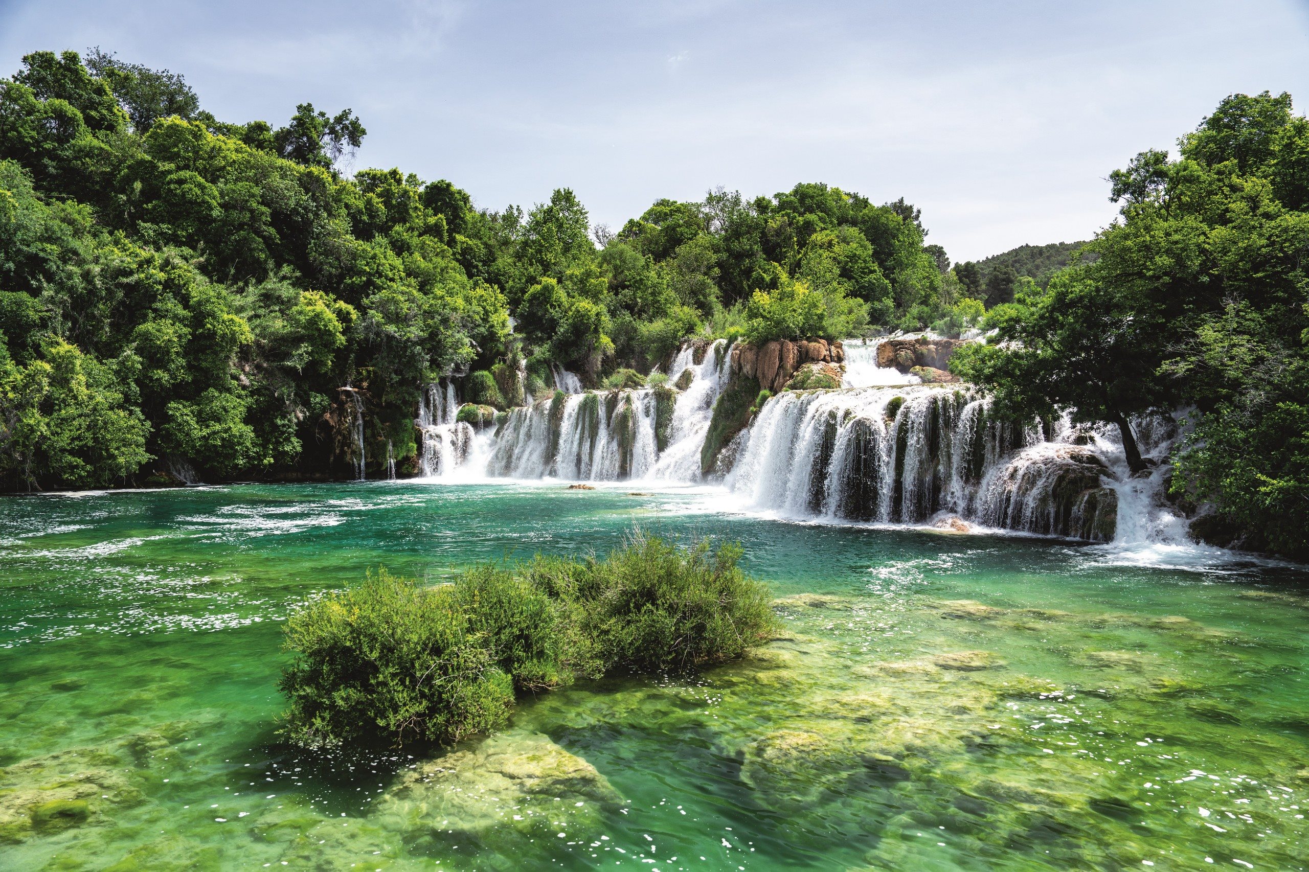 Parque Nacional Krka, na Croácia