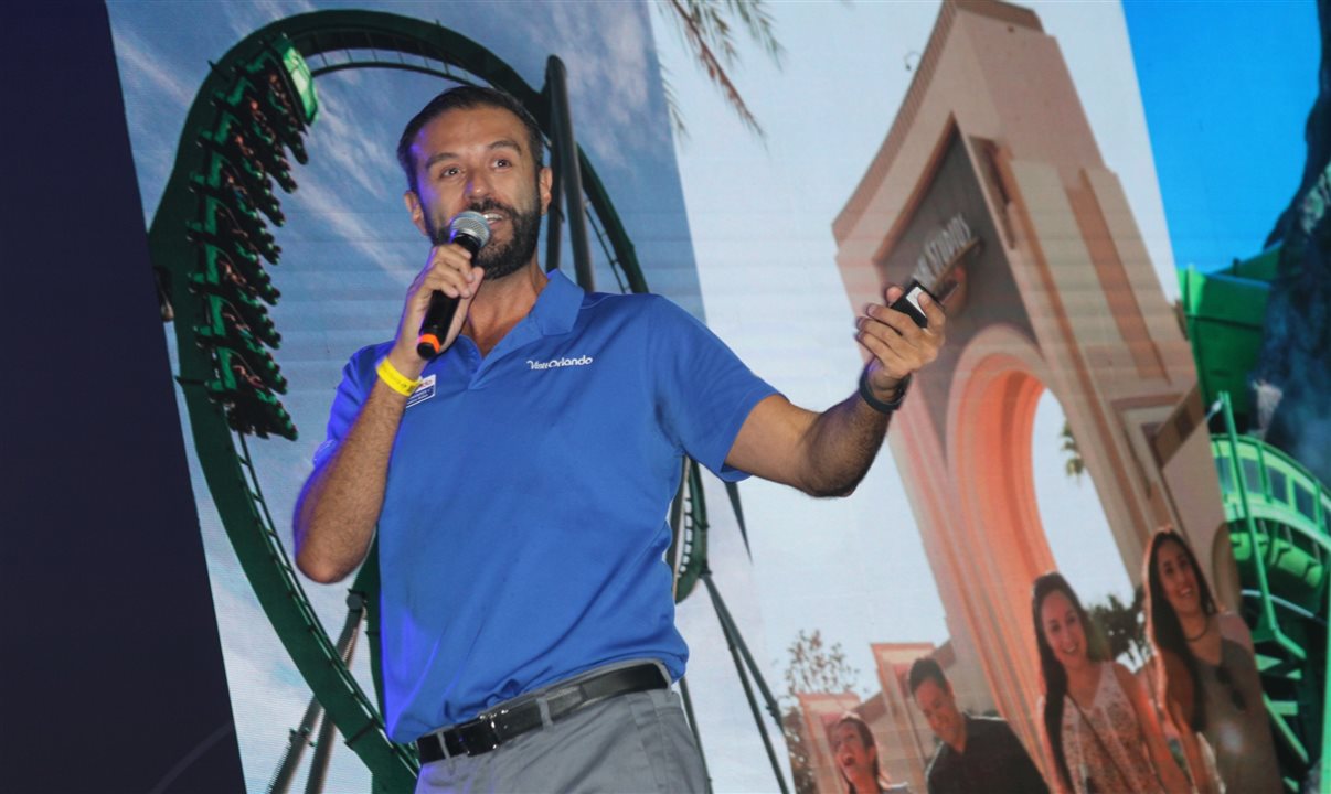 Neto Fernandes, executivo de Contas do Visit Orlando no Brasil