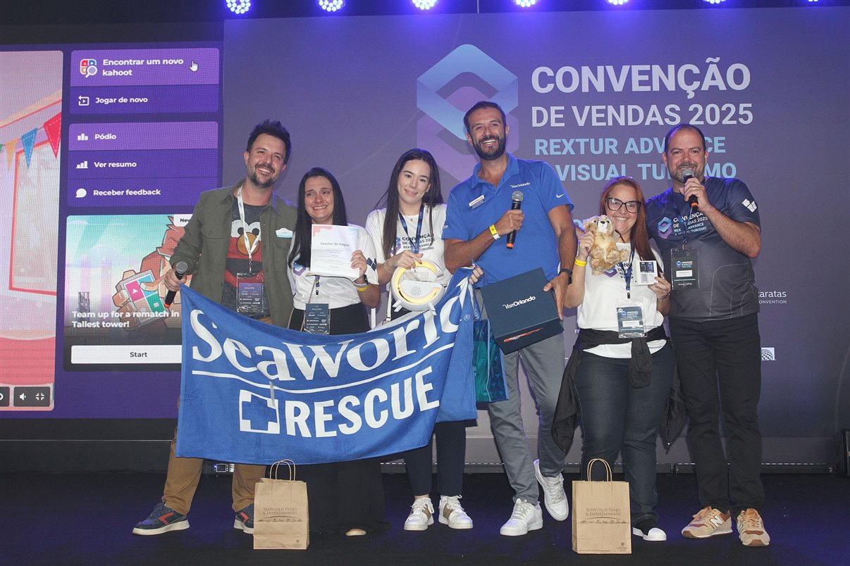 Visit Orlando, SeaWorld e CVC Corp realizaram sorteios para os agentes presentes