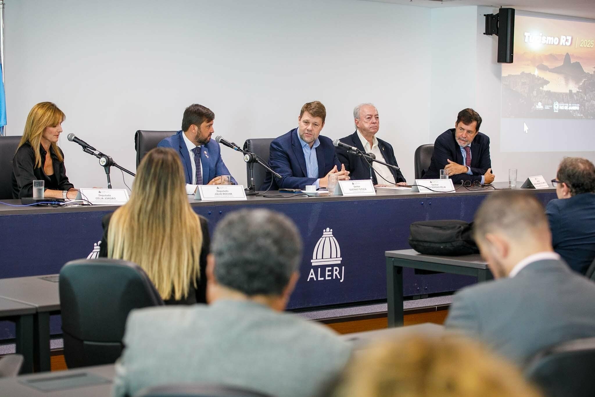 Audiência pública realizada pela Comissão de Turismo da Assembleia Legislativa do Estado do Rio de Janeiro