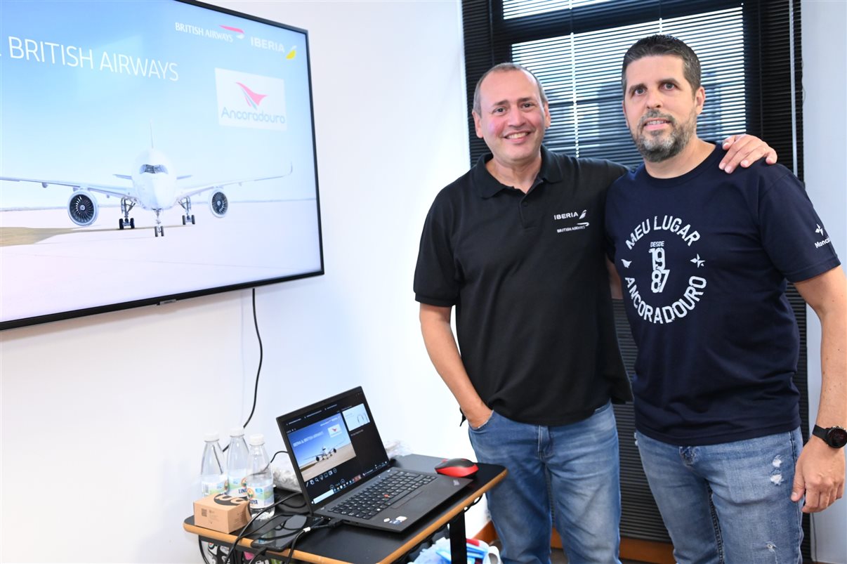 Daniel Aragon, da Iberia, e Daniel Castanho, da Ancoradouro