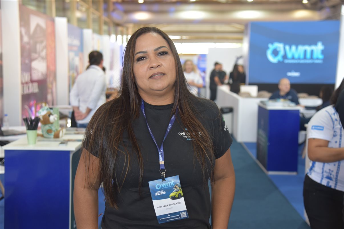 Entrada do WMT 2025 no Centro de Convenções Ruth Cardoso, em Maceió