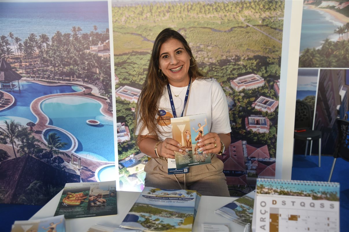 Entrada do WMT 2025 no Centro de Convenções Ruth Cardoso, em Maceió