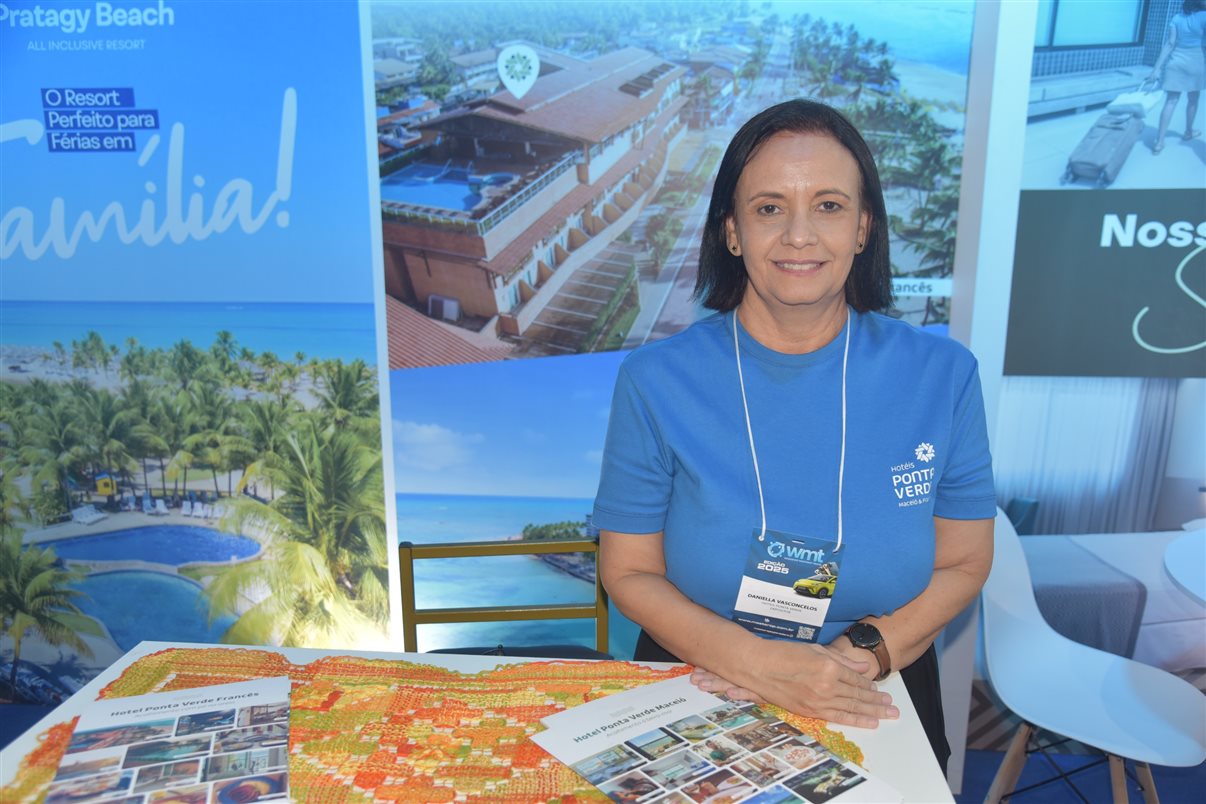 Entrada do WMT 2025 no Centro de Convenções Ruth Cardoso, em Maceió