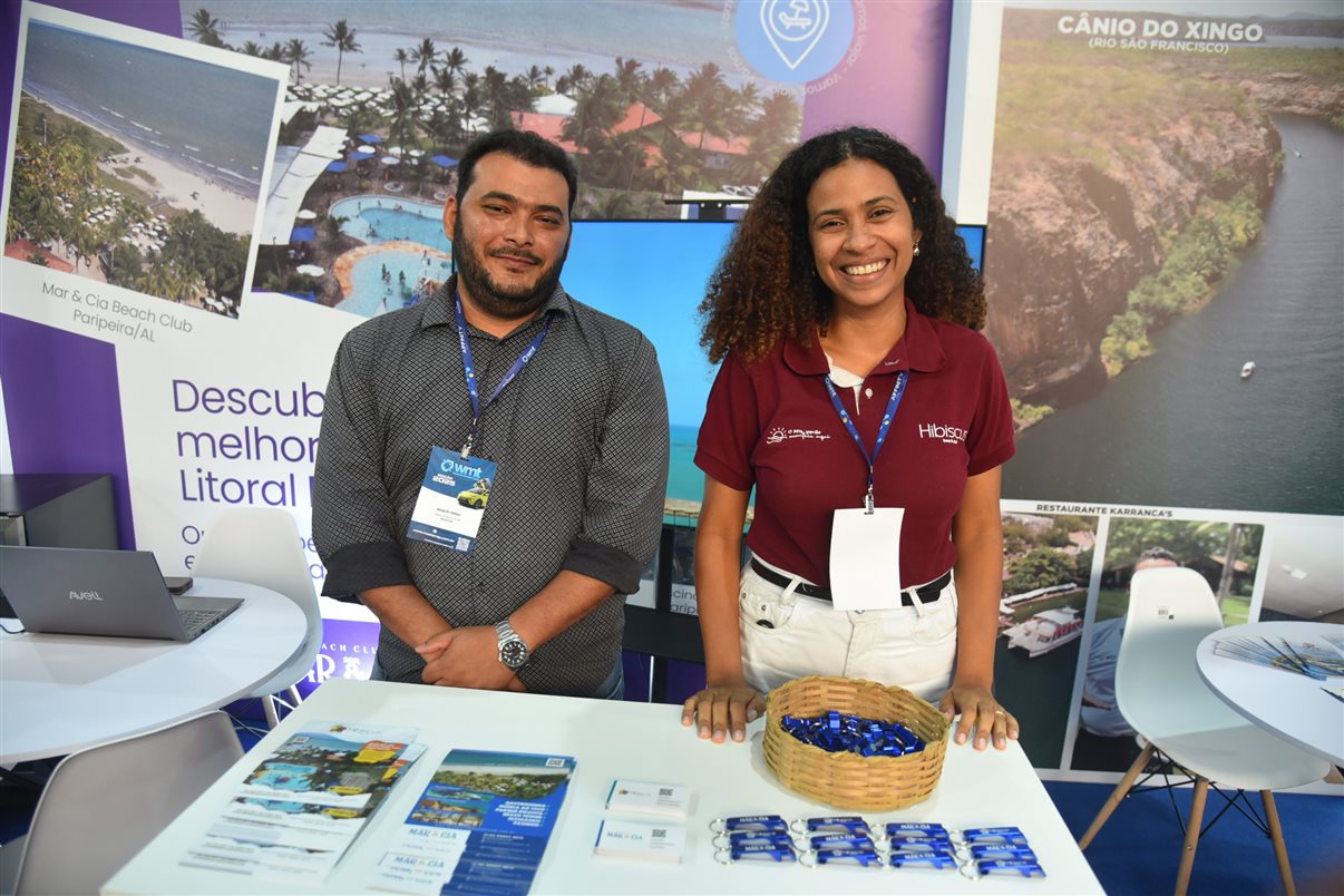 Entrada do WMT 2025 no Centro de Convenções Ruth Cardoso, em Maceió