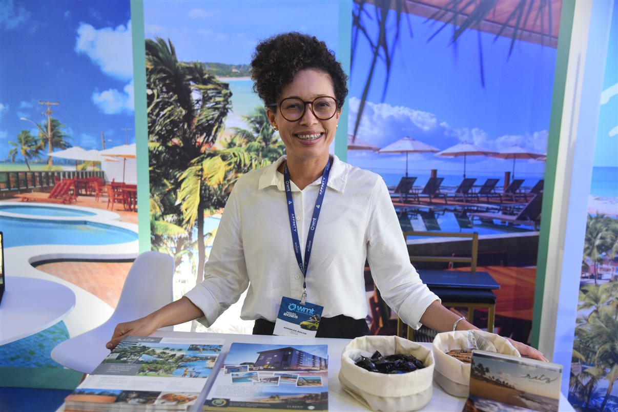 Entrada do WMT 2025 no Centro de Convenções Ruth Cardoso, em Maceió