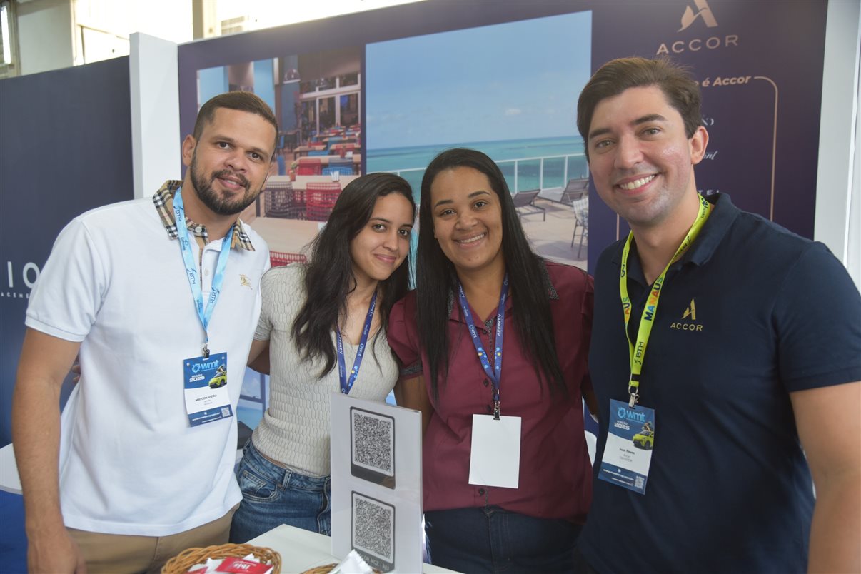 Entrada do WMT 2025 no Centro de Convenções Ruth Cardoso, em Maceió
