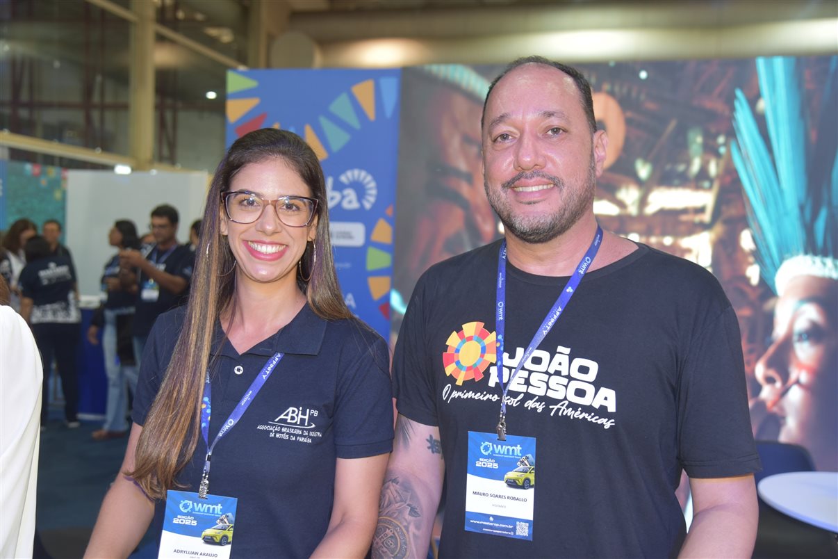 Entrada do WMT 2025 no Centro de Convenções Ruth Cardoso, em Maceió