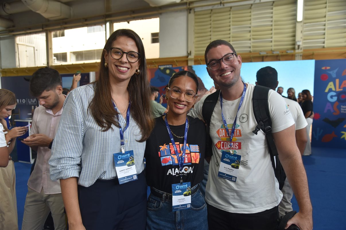 Entrada do WMT 2025 no Centro de Convenções Ruth Cardoso, em Maceió