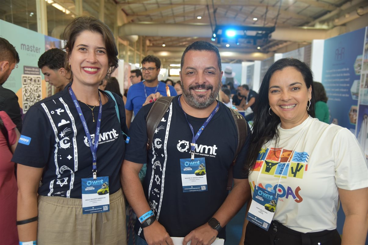 Ferdinando Lucena e Allan Sales (PBtur) com Ana Carolina Feitosa e Artur Nascimento (Masterop)