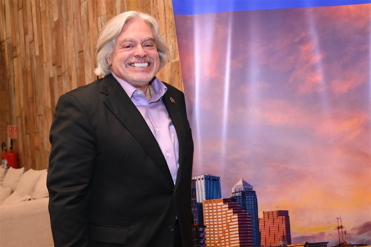 Santiago C. Corrada, presidente e CEO do Visit Tampa Bay<br/>
